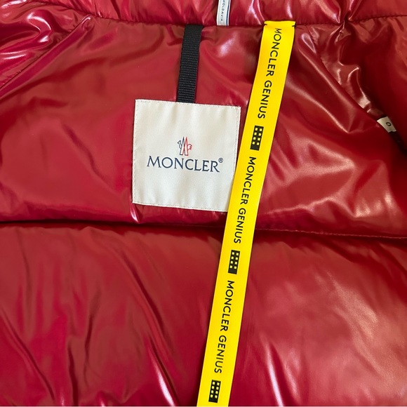 MONCLER - 2 Moncler x 1952 Chouette Down Puffer Jacket - Red - Size 0 (XS) - Picture 12 of 13